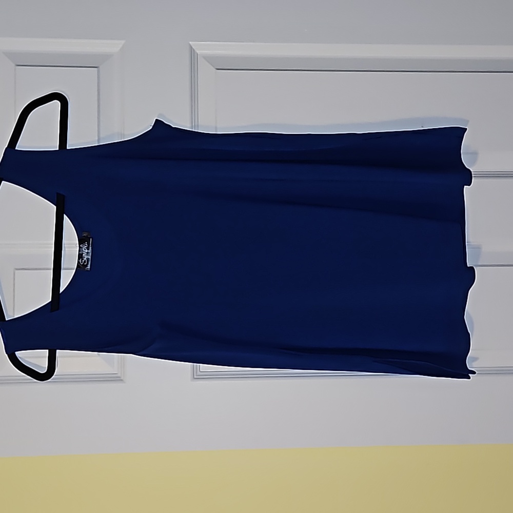 Sympli blue tank top